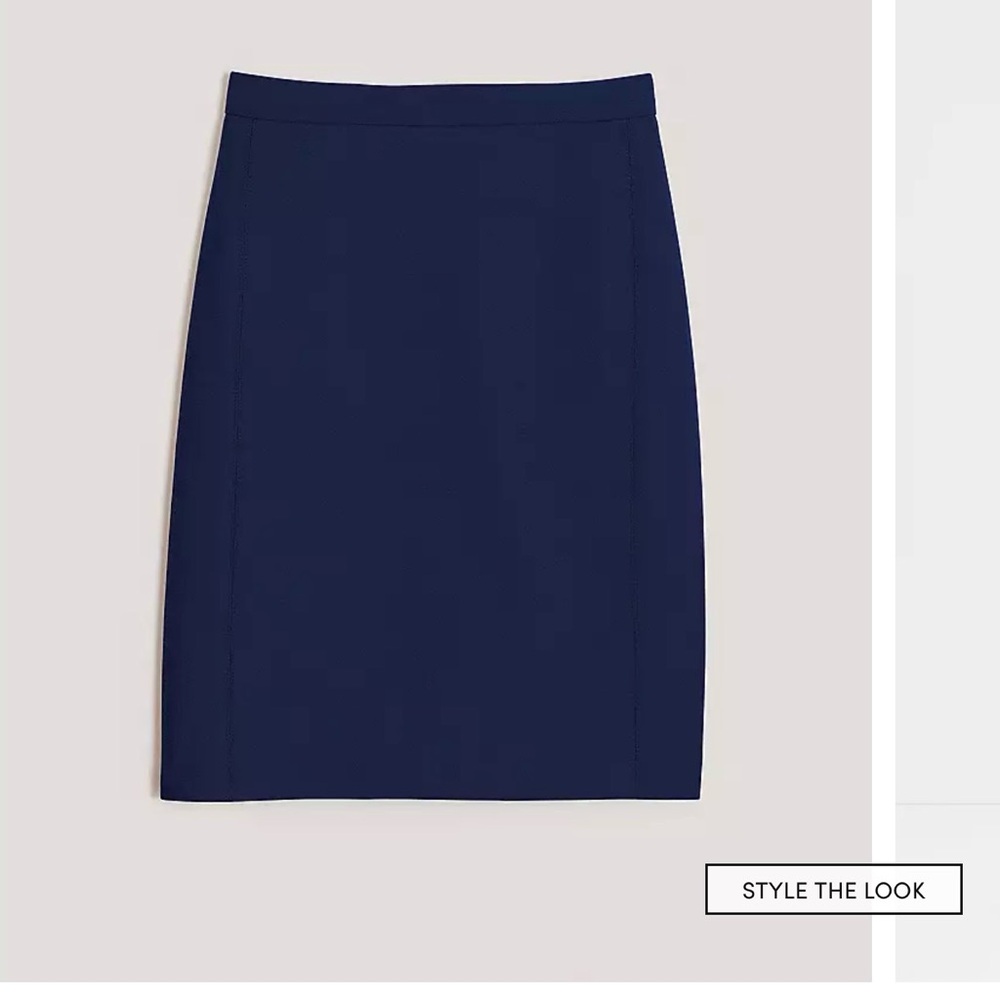Ann Taylor Sapphire Blue Pencil Skirt